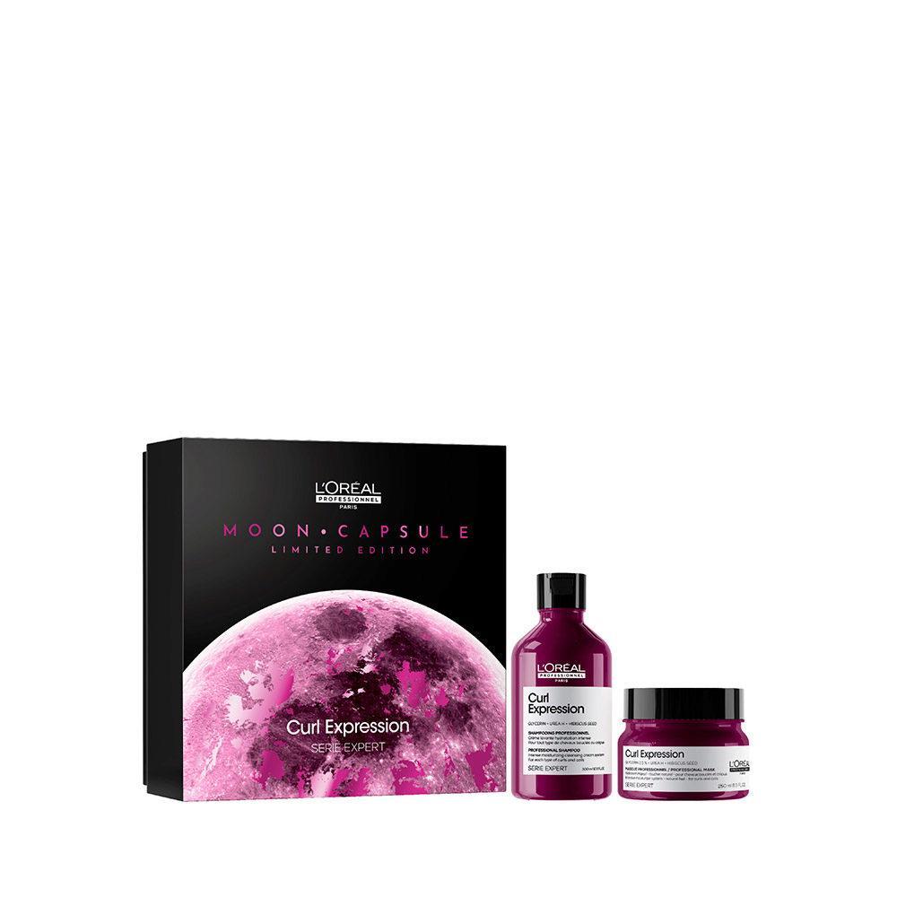 L'Oru00e9al Kit Shampoo 300ML + Maschera 500ML Curl Expression Serie Expert