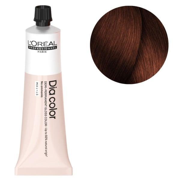 L'Oru00e9al Colorazione Semipermanente Dia Color 5.4 Castano Chiaro Ramato 60ml
