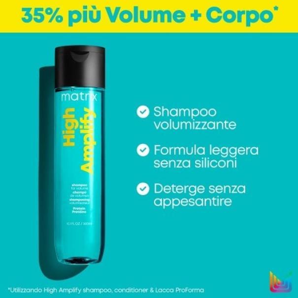 Matrix Shampoo Volumizzante High Amplify Total Results 300ML