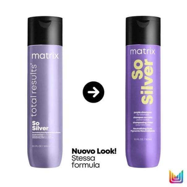 Matrix Shampoo Antigiallo So Silver Total Results 300ML
