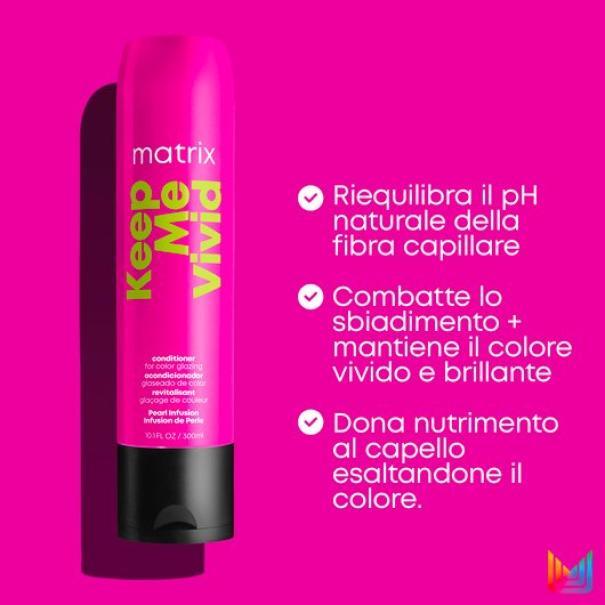 Matrix Conditioner Capelli Colorati Keep Me Vivid Total Results 300ML