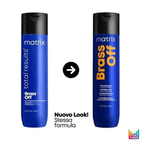 Matrix Shampoo Antiarancio Brass Off Total Results 300ML