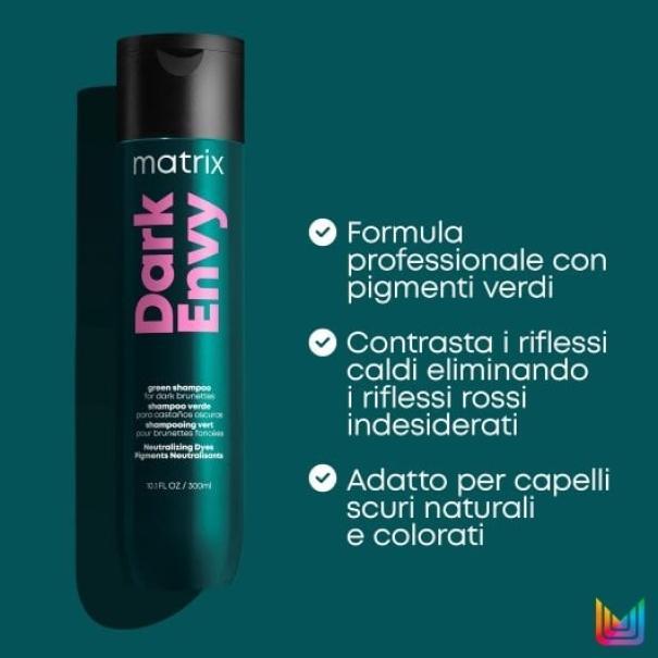 Matrix Shampoo Antirosso Dark Envy Total Results 300ML