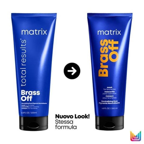 Matrix Maschera Antiarancio Brass Off Total Results 200ML