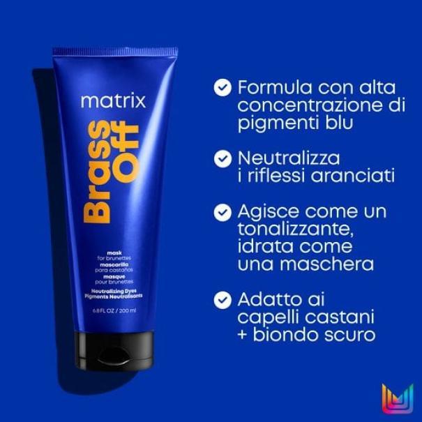 Matrix Maschera Antiarancio Brass Off Total Results 200ML