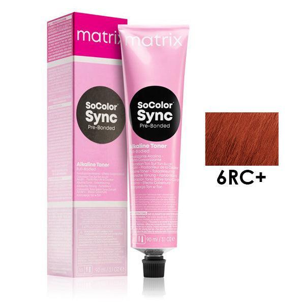 Matrix Tinta Pre Bonded Socolor Sync 90ML 6RC+