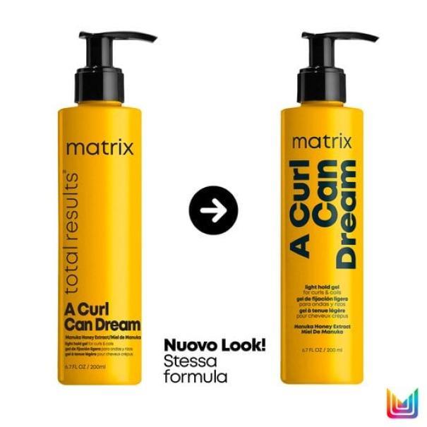 Matrix Gel Tenuta Leggera A Curl Can Dream Total Results 250ML