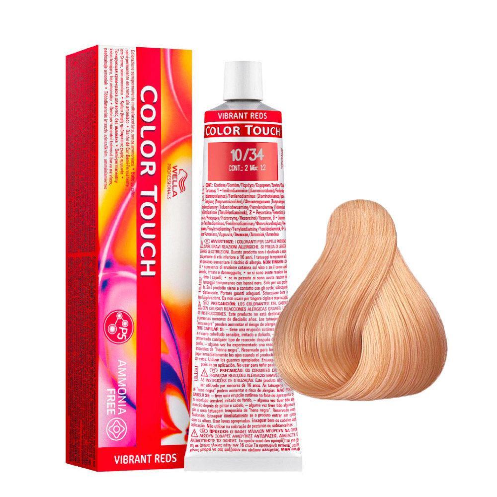 Wella Color Touch Tono Su Tono 60ML 10/34 Biondo Platino Dorato Rame
