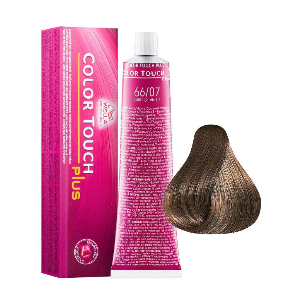 Wella Color Touch Tono Su Tono 60ML 66/07 Biondo Scuro Intenso Naturale Sabbia