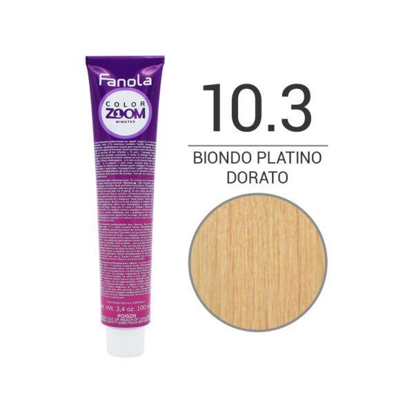 Fanola Color Zoom Tinta 10 Minuti 100 ML 10.3