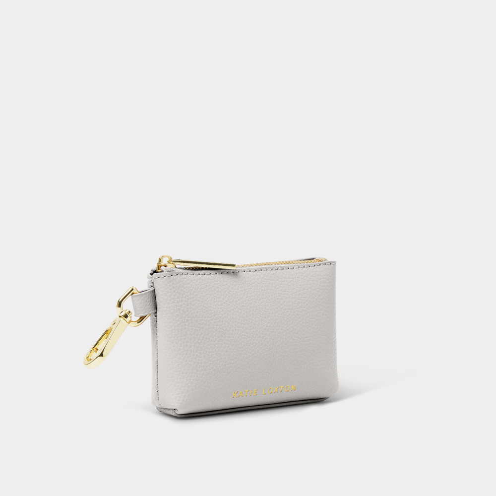 Katie Loxton Portafoglio Evie Clip Coin Purse Grey