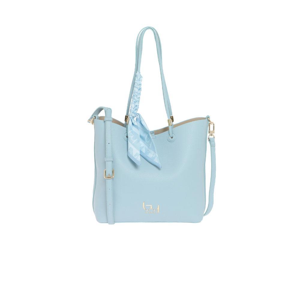 byblos byblos borsa sintetico pastel blue bybs25b01 v54 - foto 1