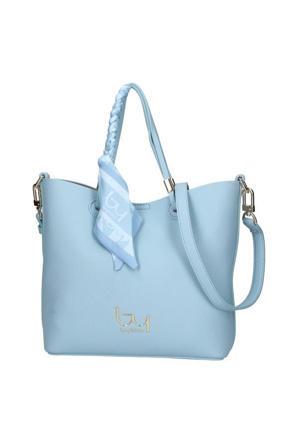 byblos byblos borsa sintetico pastel blue bybs25b02 v54 - foto 1