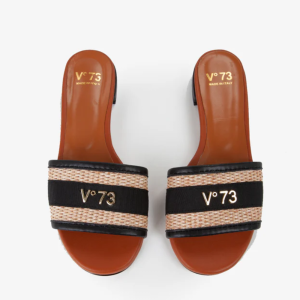 Vâ°73 scarpa janette nero/natur nâ°36 73sc8vd02pag