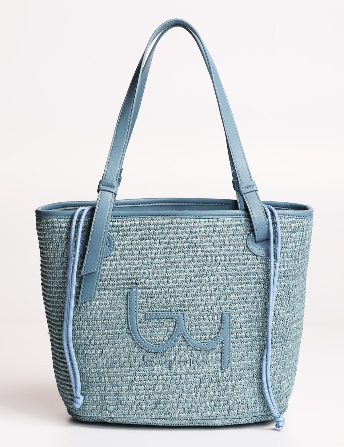 byblos byblos borsa sintetico sky blue bybs35a02 - foto 1