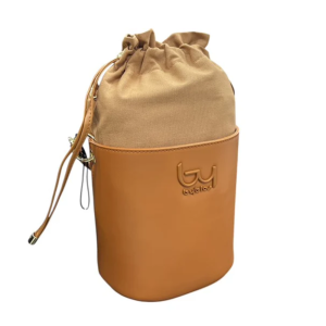 Borsa sintetico cammello bybs14b01