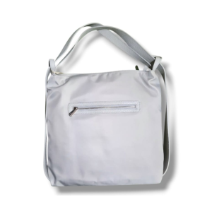 Zaino nylon e pelle dollaro linea forte dei marmi ghiaccio ny25136-ghiaccio