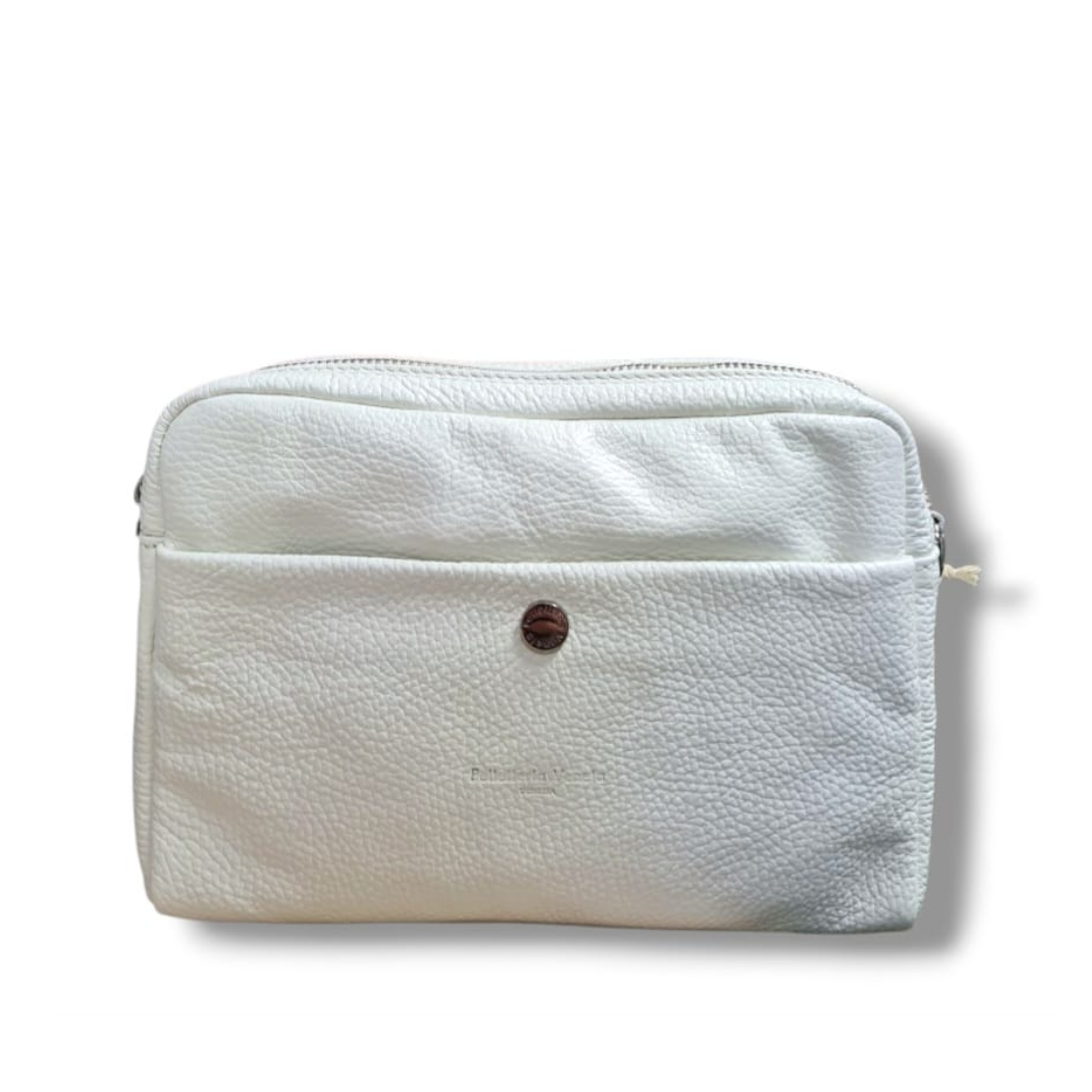 pelletteria veneta pelletteria veneta tracolla in pelle dollaro linea stresa bianco d25489-bianco - foto 1