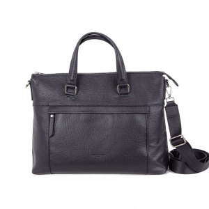 Cartella in pelle vintage n25490-nero