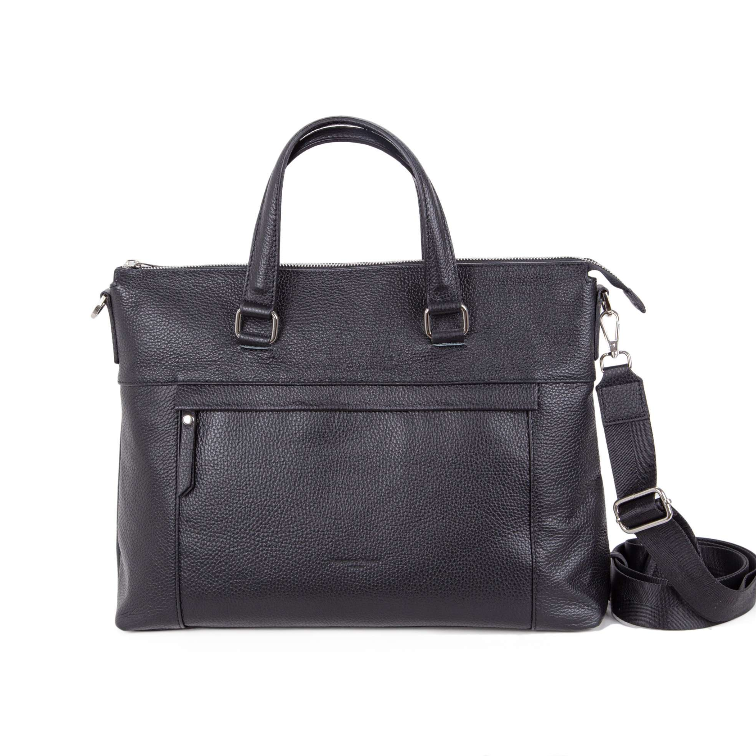pelletteria veneta pelletteria venetacartella in pelle vintage n25490-nero - foto 1
