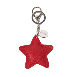 Portachiavi in pelle ac025 arancio