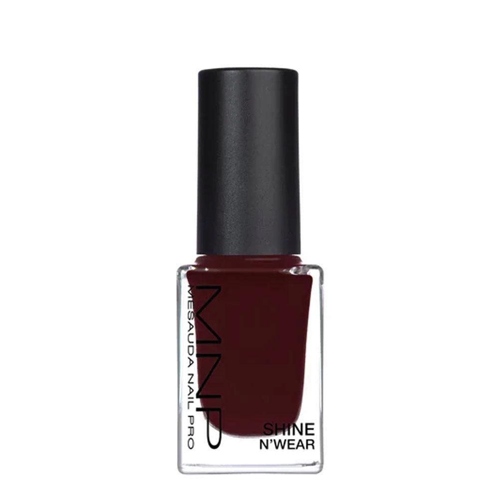 mnp mnp mesuada shine n'wear smalto unghie 10ml  201 rouge noir - foto 1