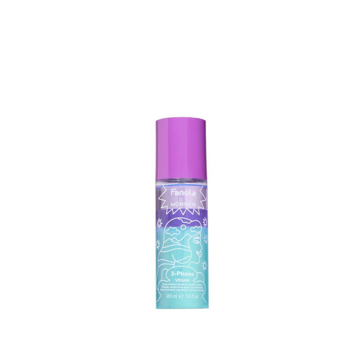 fanola fanola wonder 3 phase vegan spray trifasico idratante 165ml - foto 1