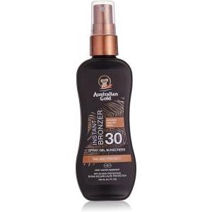 Spray gel instant bronzer spf30 100ml travel agcf25109
