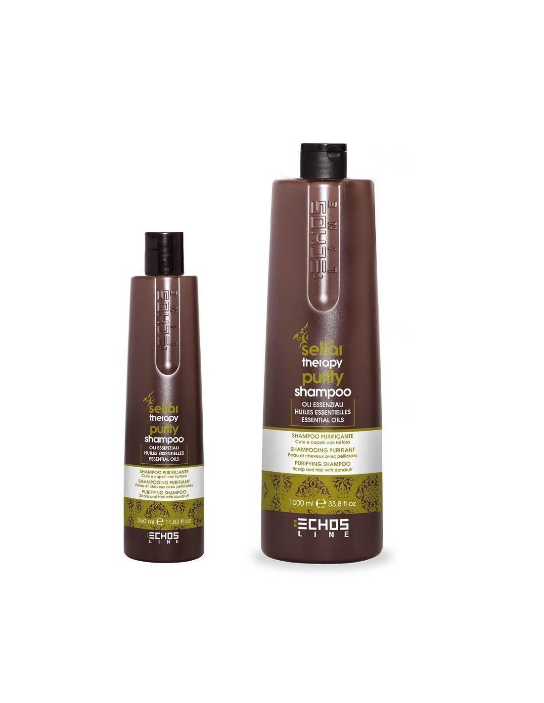 echos line -echos seliar therapy shampoo anti forfora 350ml 1020781 - foto 1