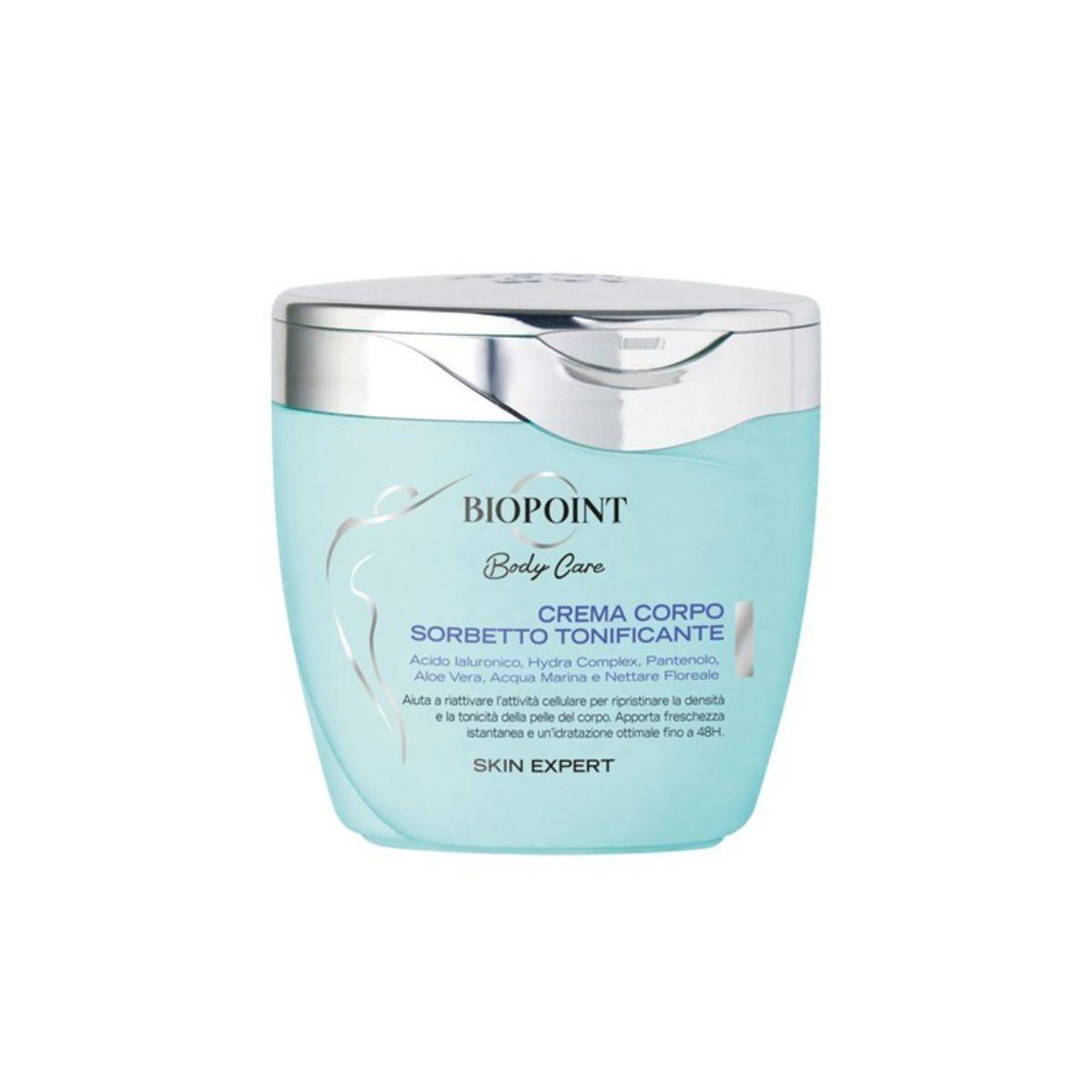biopoint biopoint body care crema corpo sorbetto tonificante 300ml pv00720 - foto 1