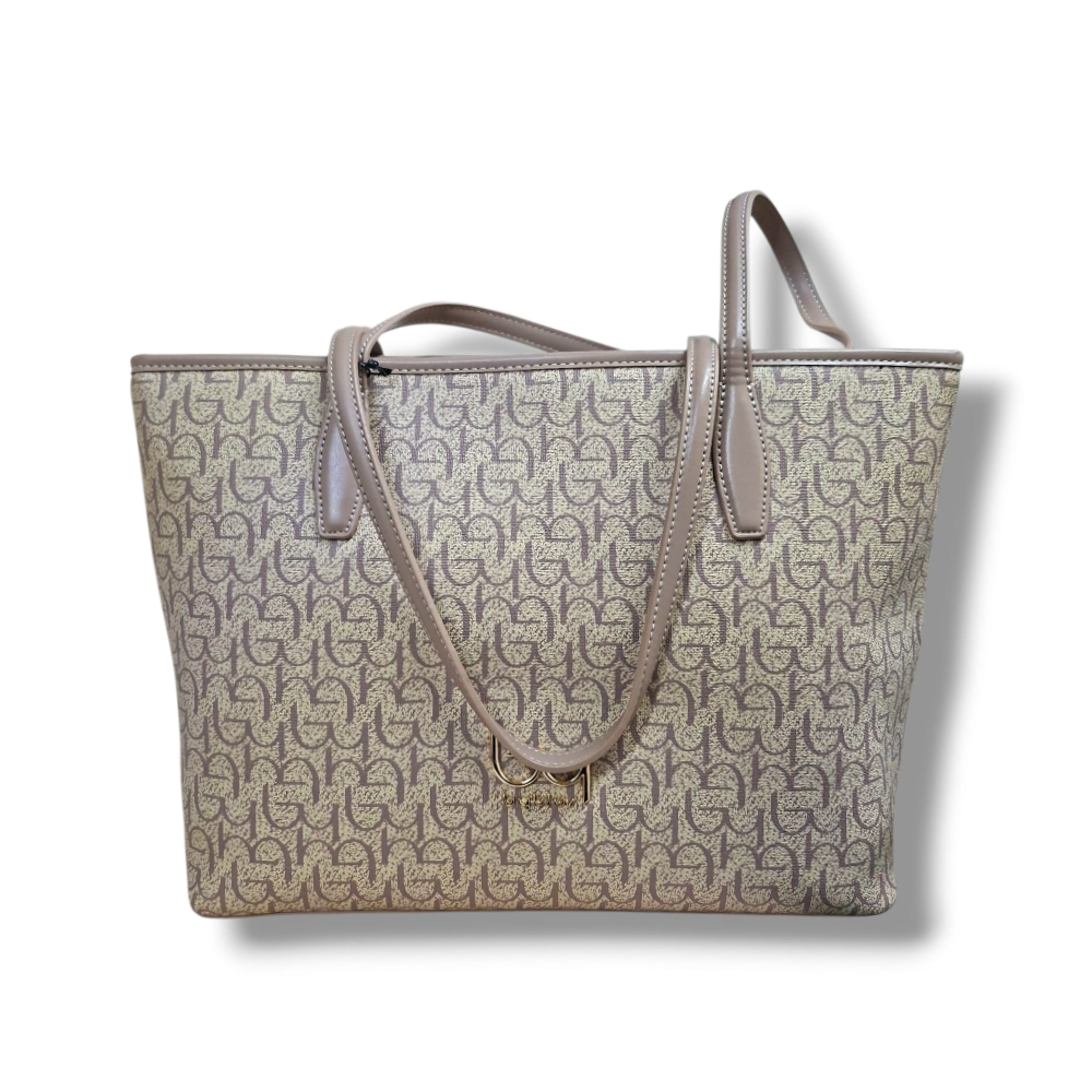 byblos byblos borsa sintetico notredame beige/taupe bybs64a01 z5 - foto 1