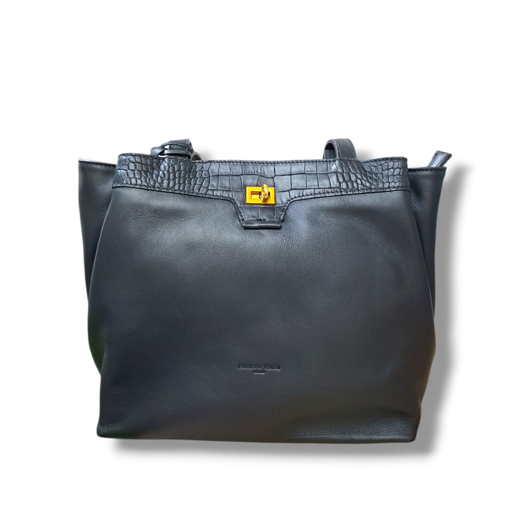 pelletteria veneta pelletteria veneta borsa donna salizada d25610 nero - foto 1