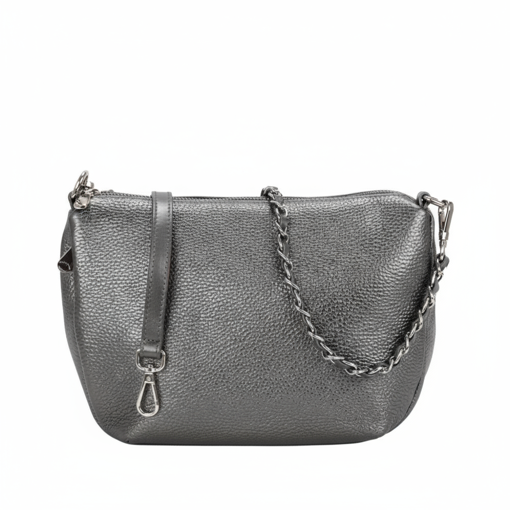 pelletteria veneta pelletteria veneta borsa donna ducato d25316 acciaio - foto 1