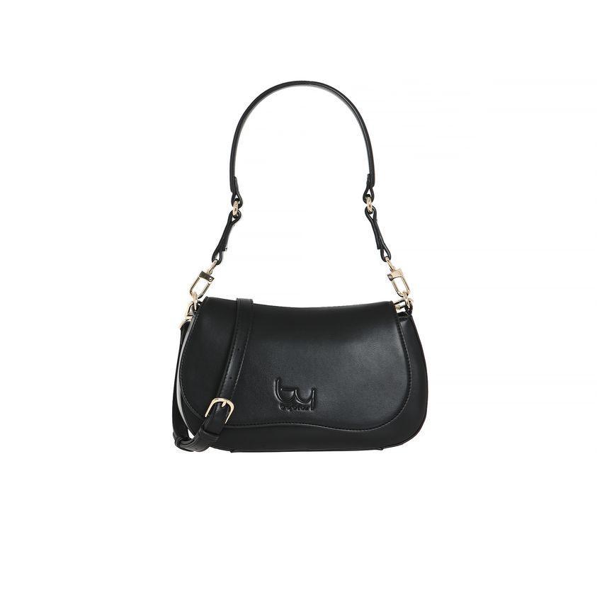 byblos byblos borsa sintetico iris bybs50b01 t04 nero - foto 1 Borsa a spalla BYBLOS IRIS in sintetico nero