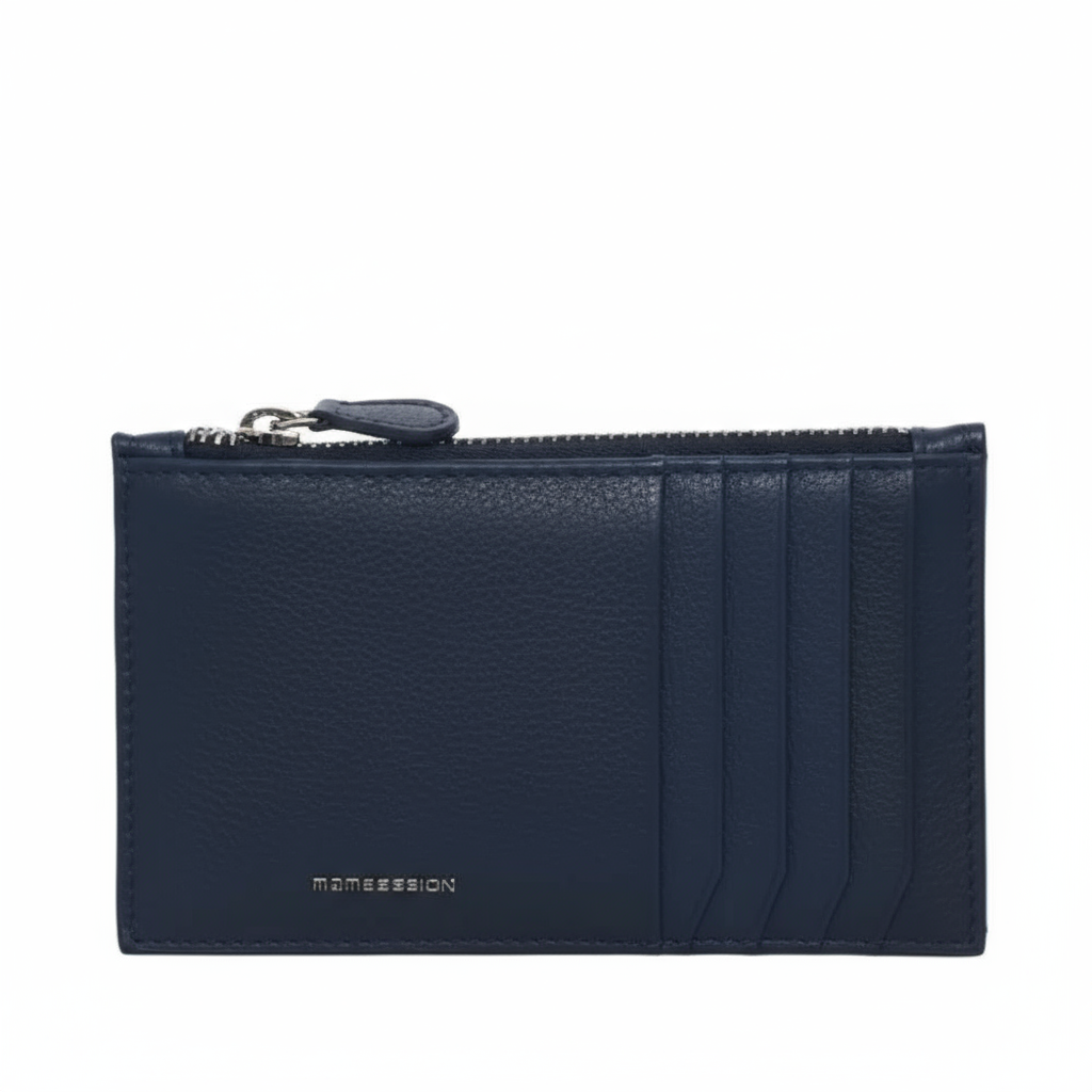 momo design momo design portacarte vera pelle mo39-dm blu - foto 1