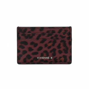 D portacarte donna pop va020 bordeaux