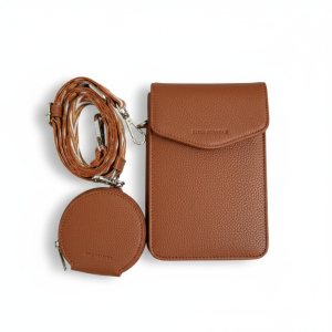 Porta cellulare po-202 nocciola