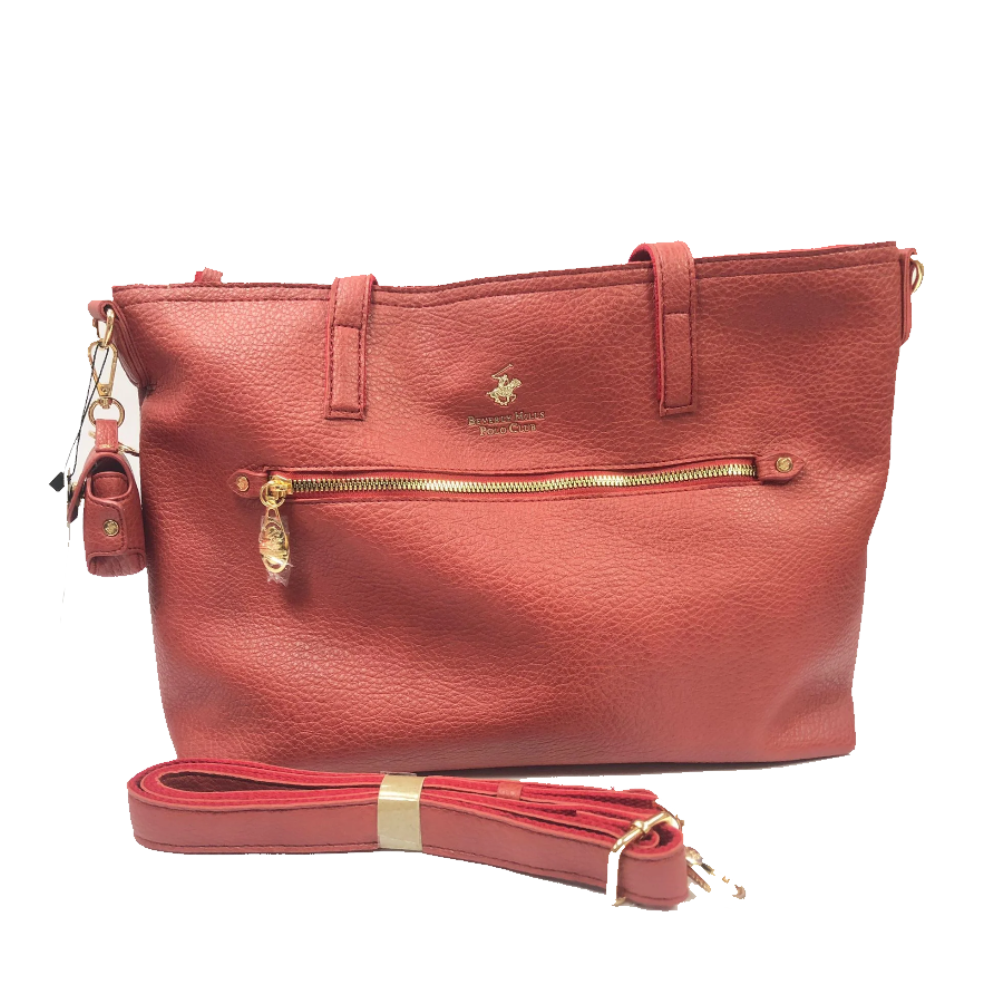 polo club beverly hills polo club borsa donna pu bh-4350 rosso - foto 1