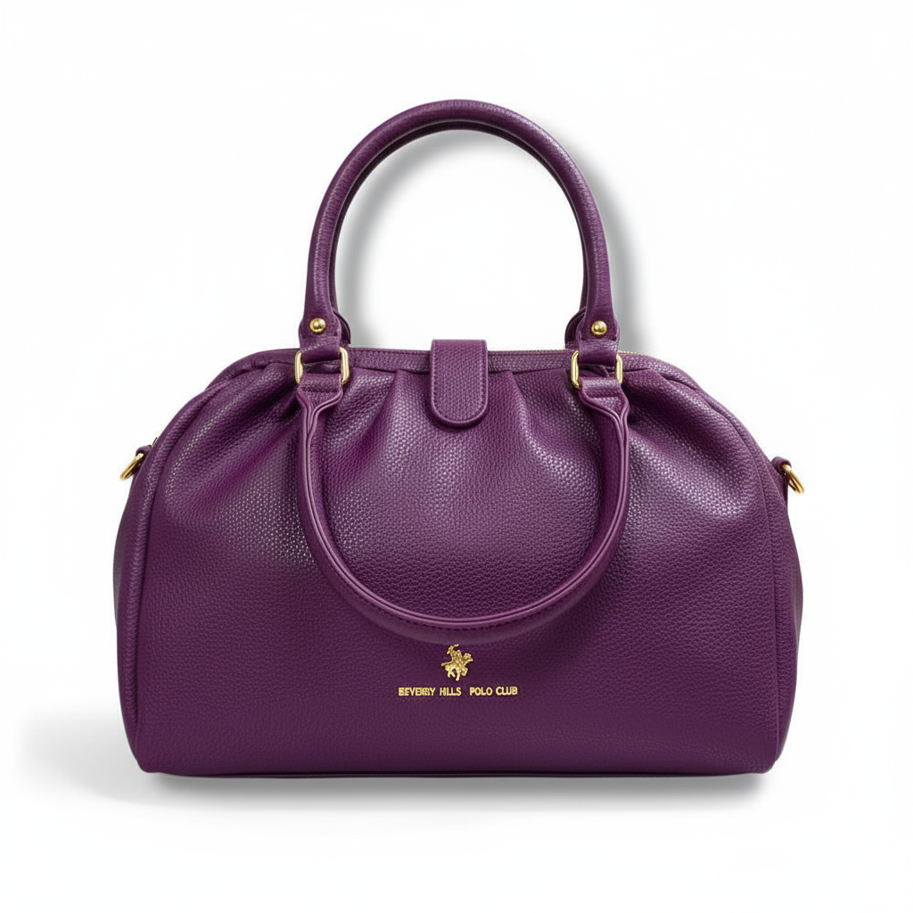 polo club beverly hills polo club borsa donna pu bh-4310 viola - foto 1