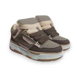 Sneakers choco-brown-nude nami4001 40