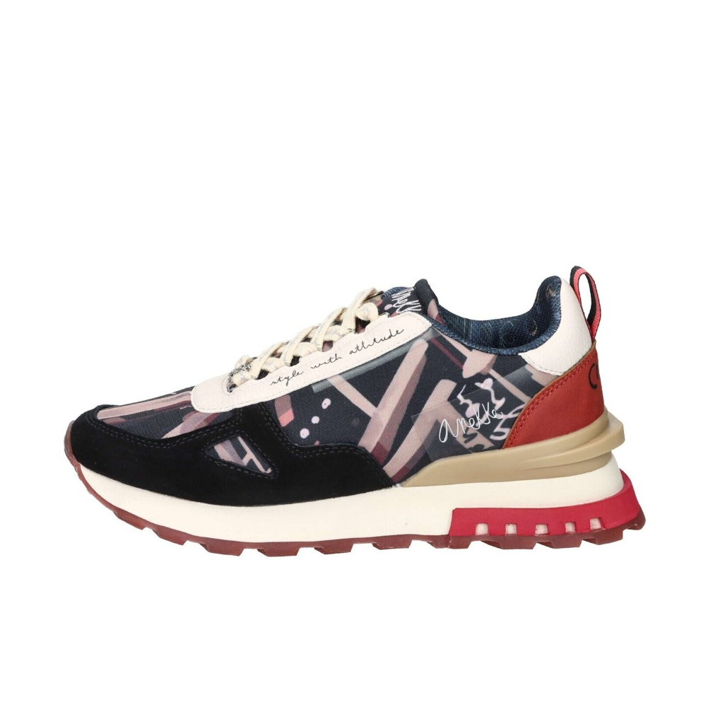 anekke anekke sneaker urban donna lisboa 413 nero 41380 41 - foto 1