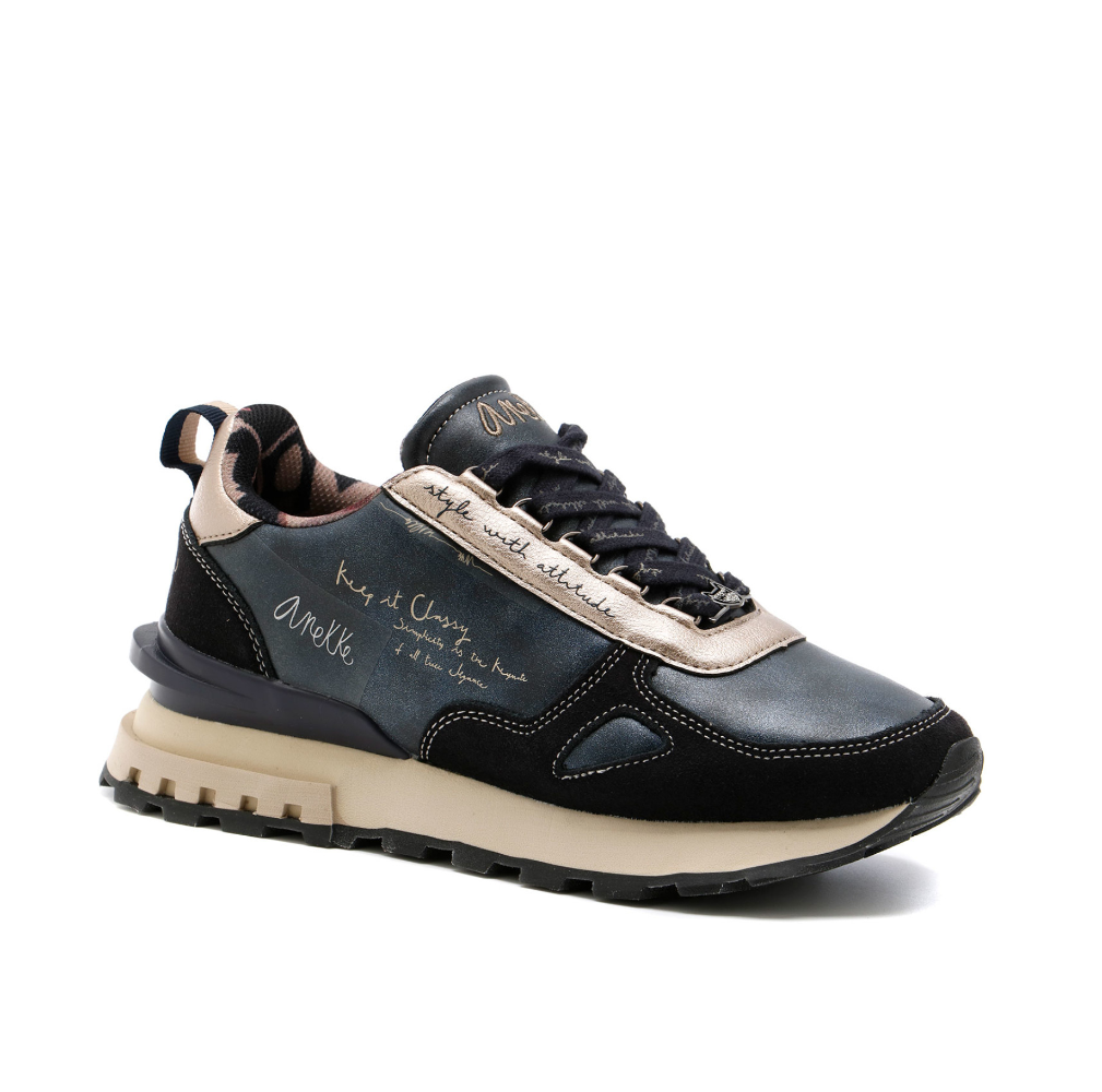anekke anekke sneaker urban donna lisboa 413 navy 41380 36 - foto 1