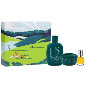 Kit recostruction shampoo+mask+cristalli semi di lio pf029641