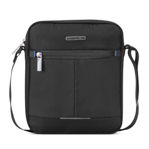 Borsello grande 2 comparti easy office 2.0 nero