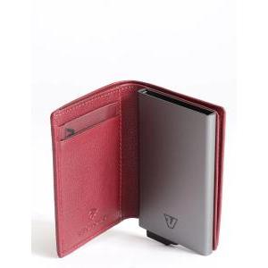 Portacarte/banconote e portamonete iron 4.0  44 rosso