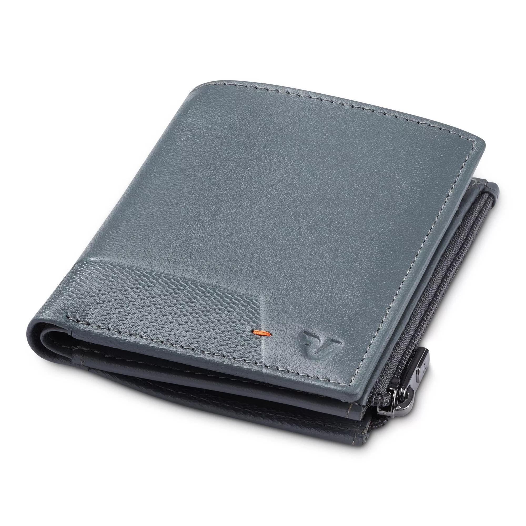 roncato roncato portafoglio piatto con cerniera mag wal antracite 41019522 - foto 2