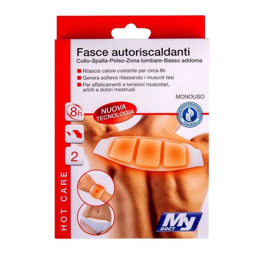 pharmadoc pharmadoct fasce riscaldanti collo/spalla/polso 2pz - foto 1