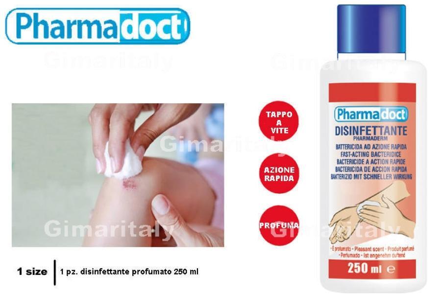 pharmadoc pharmadoct disinfettante battericida 250ml 078051 - foto 1