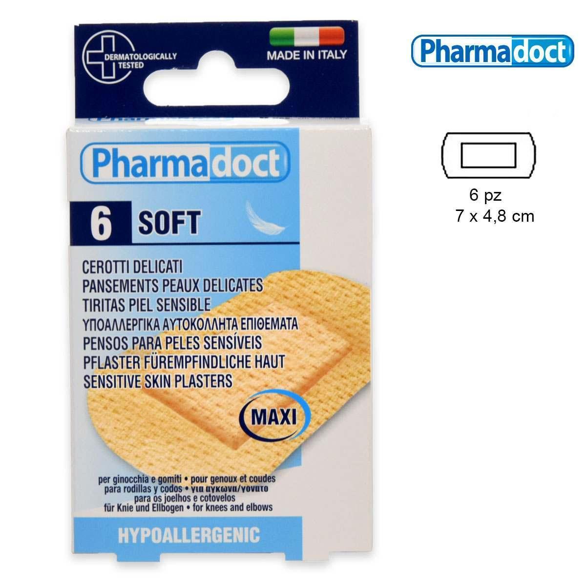 pharmadoc pharmadoct cerotti tnt gomito/ginocchio 6pz 78009 - foto 1