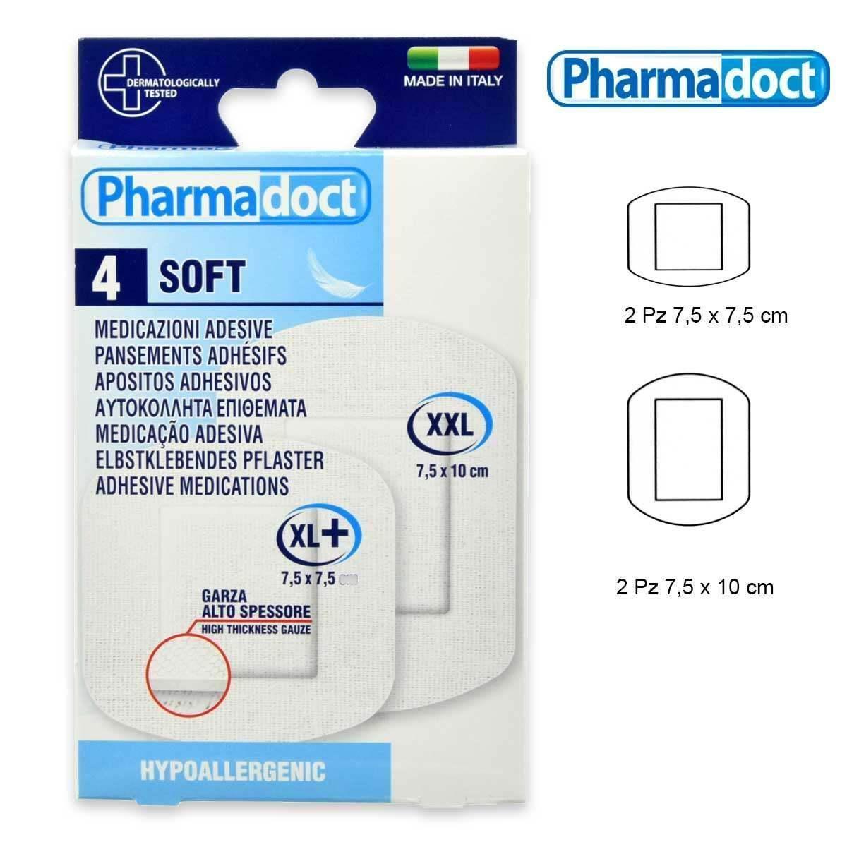 pharmadoc pharmadoct cerotti tnt assortiti alta protezione 4pz 78013 - foto 1